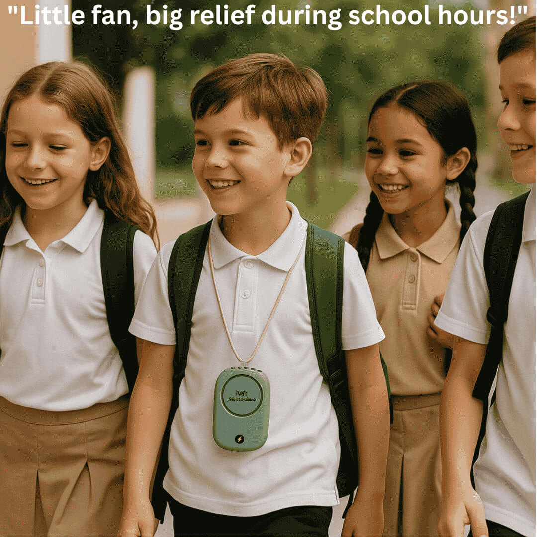 Mini Neck Fans with Adjustable
